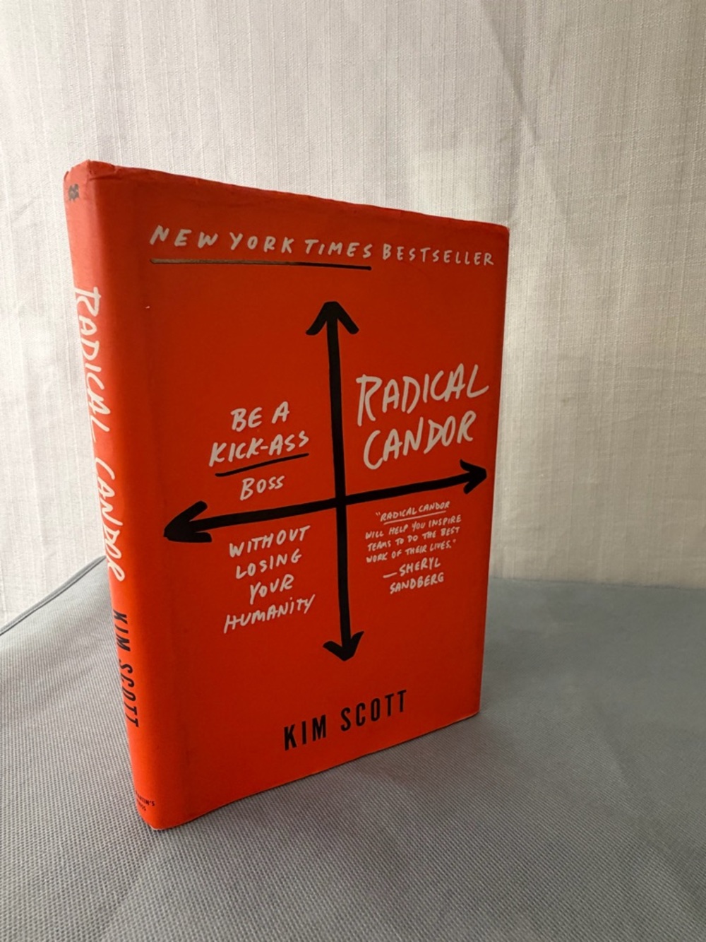 Radical Candor Kim Scott Hardcover Book Leadership Excellent Condition(F148)
